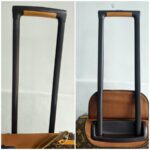 LV Eole 60 Vintage Trolley Luggage Brown Monogram Coated Canvas with Leather and Gold Hardware #RTKC-1 - Image 26