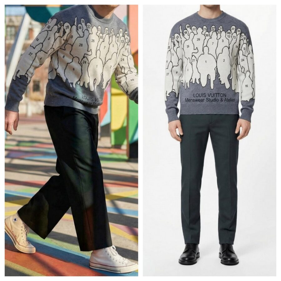 LV Sweater Size M #RSLY-66