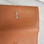 Loewe Bi-fold Wallet Brown Calf Leather with Silver Hardware #RTOO-4 - Image 7