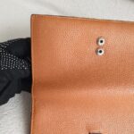 Loewe Bi-fold Wallet Brown Calf Leather with Silver Hardware #RTOO-4 - Image 6