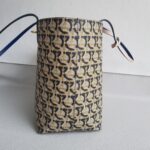 Salvatore Ferragamo Shopper Coated Canvas with Gold Hardware #RSSU-10 - Image 7