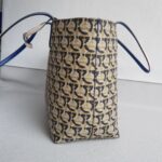 Salvatore Ferragamo Shopper Coated Canvas with Gold Hardware #RSSU-10 - Image 8