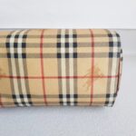 Burberry Boston Bag Light Cream/brown Coated Canvas/Leather and Gold Hardware #RTTT-4 - Image 12