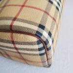 Burberry Boston Bag Light Cream/brown Coated Canvas/Leather and Gold Hardware #RTTT-4 - Image 16