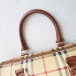 Burberry Boston Bag Light Cream/brown Coated Canvas/Leather and Gold Hardware #RTTT-4 - Image 19