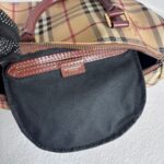 Burberry Boston Bag Light Cream/brown Coated Canvas/Leather and Gold Hardware #RTTT-4 - Image 22