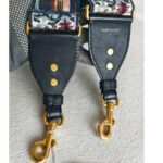 C Dior Embroidery Canvas Leather with Gold Hardware #ROLS-4 - Image 6
