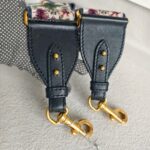 C Dior Embroidery Canvas Leather with Gold Hardware #ROLS-4 - Image 7