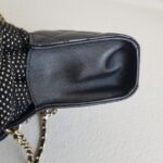Chanel Micro Vanity Bag Black Lambskin with Light Gold Hardware #RTTE-6 - Image 8