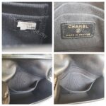 Chanel Micro Vanity Bag Black Lambskin with Light Gold Hardware #RTTE-6 - Image 15