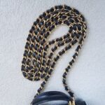 Chanel Micro Vanity Bag Black Lambskin with Light Gold Hardware #RTTE-6 - Image 12