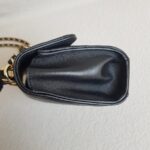 Chanel Micro Vanity Bag Black Lambskin with Light Gold Hardware #RTTE-6 - Image 5