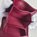 Chanel Mini Wallet on Chain Burgundy Lambskin with Light Gold Hardware #ROUS-1 - Image 19