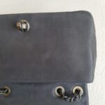 Chanel New Chic Flap Shoulder Bag Grey Calfskin with Antique Silver Hardware #RERC-5 - Image 22