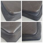 Chanel New Chic Flap Shoulder Bag Grey Calfskin with Antique Silver Hardware #RERC-5 - Image 14