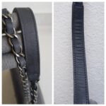 Chanel New Chic Flap Shoulder Bag Grey Calfskin with Antique Silver Hardware #RERC-5 - Image 17