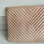 Chanel O'Case Clutch Metallic Gold Leather with Silver Hardware #ROER-9 - Image 6