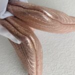 Chanel O'Case Clutch Metallic Gold Leather with Silver Hardware #ROER-9 - Image 10