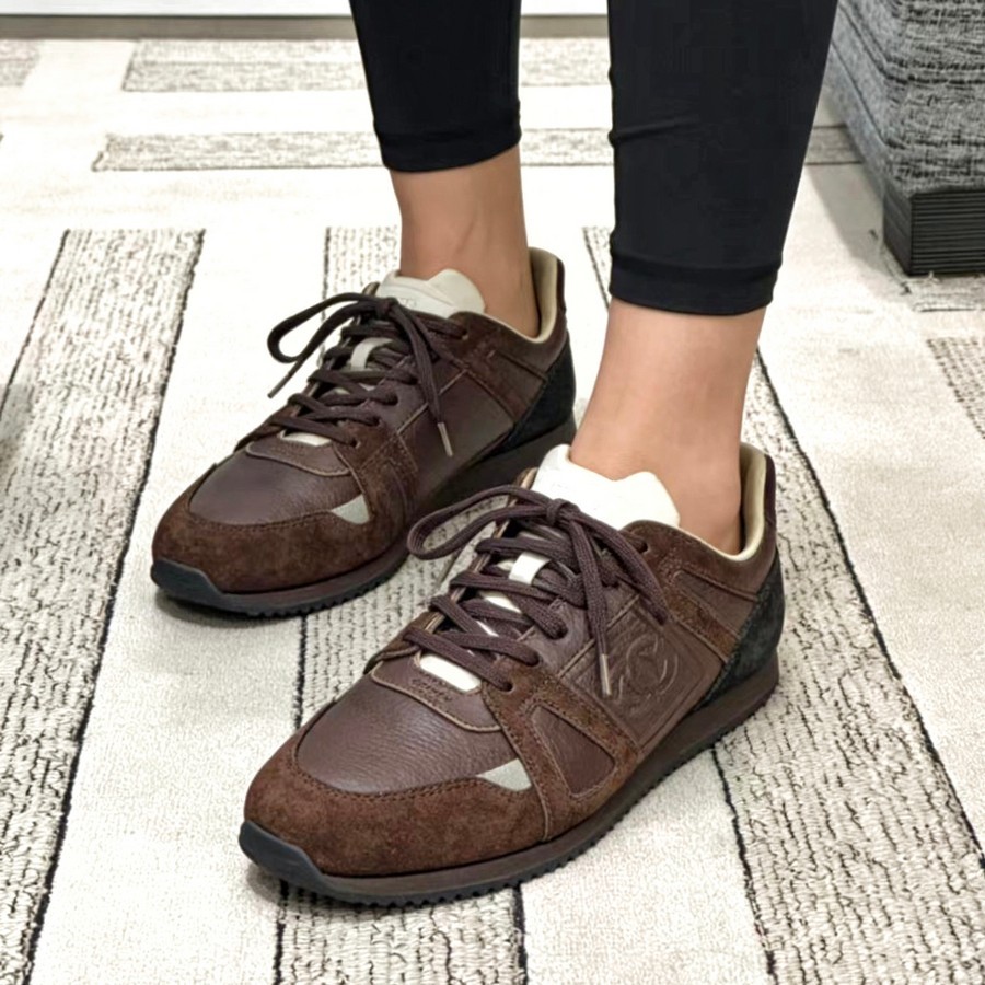 Chanel Sneaker Size 38.5 #ROUS-8