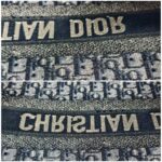 Christian Dior Book Tote Large Blue Canvas with Leather and Gold Hardware #ROUS-3 - Image 19