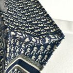 Christian Dior Book Tote Large Blue Canvas with Leather and Gold Hardware #ROUS-3 - Image 18