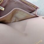 Christian Dior Caro Pouch with Chain Beige Lambskin with Gold Hardware #ROUU-1 - Image 27