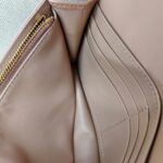 Christian Dior Caro Pouch with Chain Beige Lambskin with Gold Hardware #ROUU-1 - Image 28