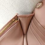 Christian Dior Caro Pouch with Chain Beige Lambskin with Gold Hardware #ROUU-1 - Image 22