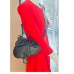 Dior Saddle Bag Black Leather with Black Hardware #ROLS-3 - Image 35