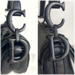 Dior Saddle Bag Black Leather with Black Hardware #ROLS-3 - Image 21