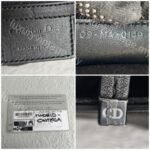 Dior Saddle Bag Black Leather with Black Hardware #ROLS-3 - Image 24