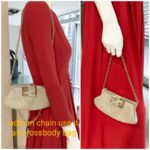 Fendi Mini Bag Brown/Gold Canvas with Leather and Gold Hardware #ROER-5 - Image 21