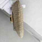 Fendi Mini Bag Brown/Gold Canvas with Leather and Gold Hardware #ROER-5 - Image 15