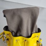 Fendi Mon Tresor Small Bucket Bag Yellow Calf Leather and Silver Hardware #RTYR-2 - Image 20