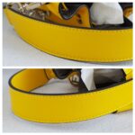 Fendi Mon Tresor Small Bucket Bag Yellow Calf Leather and Silver Hardware #RTYR-2 - Image 14