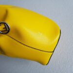 Fendi Mon Tresor Small Bucket Bag Yellow Calf Leather and Silver Hardware #RTYR-2 - Image 7