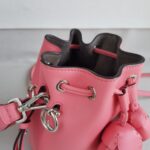 Fendi Mon Tresor Small Bucket Bag Pink Calf Leather and Silver Hardware #RKYR-3 - Image 12