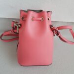 Fendi Mon Tresor Small Bucket Bag Pink Calf Leather and Silver Hardware #RKYR-3 - Image 4