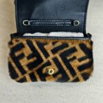 Fendi Nano Baguette Crossbody bag/Waist bag/Bag charm and Gold Hardware #RTTU-2 - Image 11