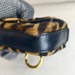 Fendi Nano Baguette Crossbody bag/Waist bag/Bag charm and Gold Hardware #RTTU-2 - Image 7