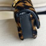 Fendi Nano Baguette Crossbody bag/Waist bag/Bag charm and Gold Hardware #RTTU-2 - Image 4