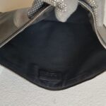 Givenchy Antigona Madonna Clutch Black Coated Canvas with Silver Hardware #RYCU-2 - Image 15