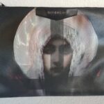 Givenchy Antigona Madonna Clutch Black Coated Canvas with Silver Hardware #RYCU-2 - Image 5