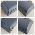 Givenchy Antigona Midnight Blue Goatskin with Silver Hardware #RYRK-1 - Image 13