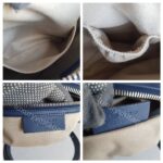 Givenchy Antigona Midnight Blue Goatskin with Silver Hardware #RYRK-1 - Image 21