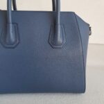 Givenchy Antigona Midnight Blue Goatskin with Silver Hardware #RYRK-1 - Image 6