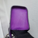 Gucci Padlock Bag Small Purple Smooth Leather Embroidered Tiger and Strawberry with Antique Silver Hardware #RUTT-1 - Image 8