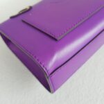 Gucci Padlock Bag Small Purple Smooth Leather Embroidered Tiger and Strawberry with Antique Silver Hardware #RUTT-1 - Image 13