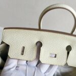 Hermes Birkin 25cm Mushroom Togo Leather with Gold Plated Hardware #ROEK-1 - Image 20