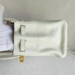 Hermes Birkin 25cm Mushroom Togo Leather with Gold Plated Hardware #ROEK-1 - Image 7